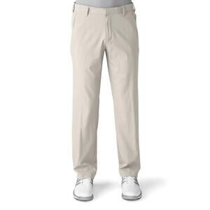 Adidas Climalite 3-Stripes Pant khaki 34x30 lightweight coaches casual comfort